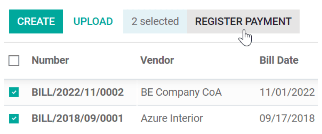 Buton înregistrare plată.