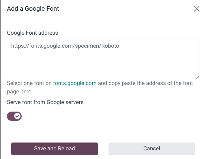 Seleccione la fuente que le guste
