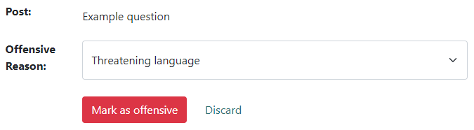 攻撃的な理由の選択