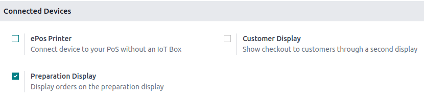 준비 화면 기능을 활성화 설정