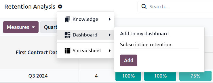 将视图添加到“我的仪表板”