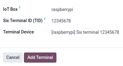 SIX 결제 단말기의 단말기 ID 환경설정하기