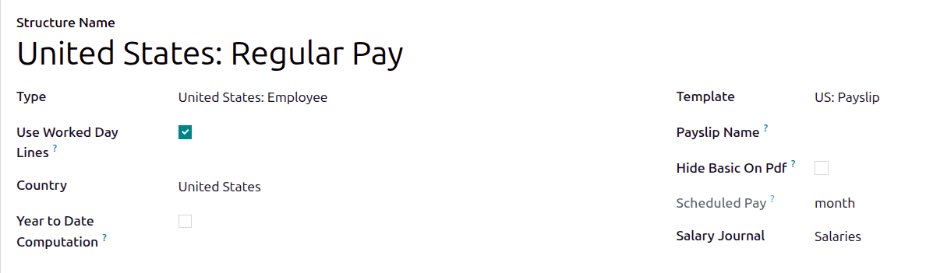 The top portion of the US salary rules.