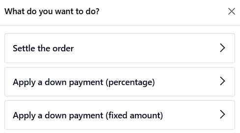 settlement possibilities for an so